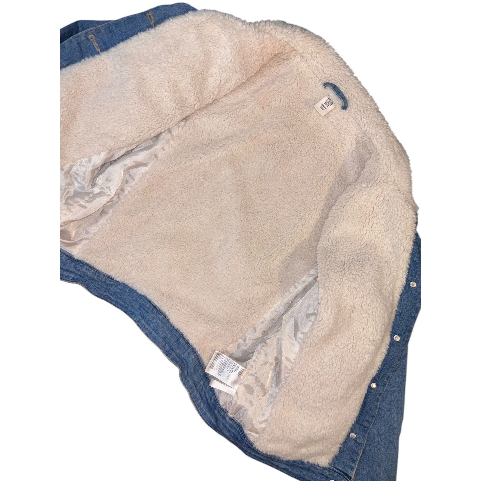 The Unbranded Brand Denim Light-Wash Youth Jacket 12-13Y (Adult Small) Size S / US 4 / IT 40 - 2 Thumbnail