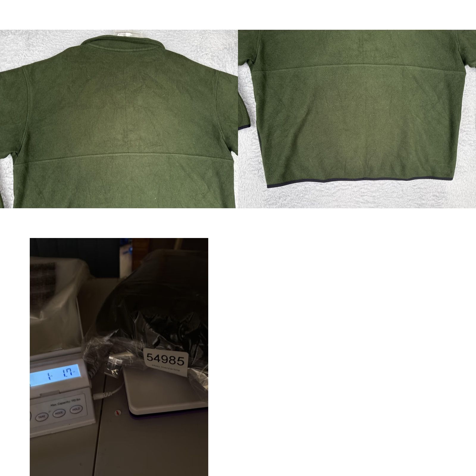 Vintage Cabela's Jacket Mens XL Green Fleece Full Zip Pockets Made In USA Outdoor Hiking Windbreaker Size US XL / EU 56 / 4 - 9 Thumbnail