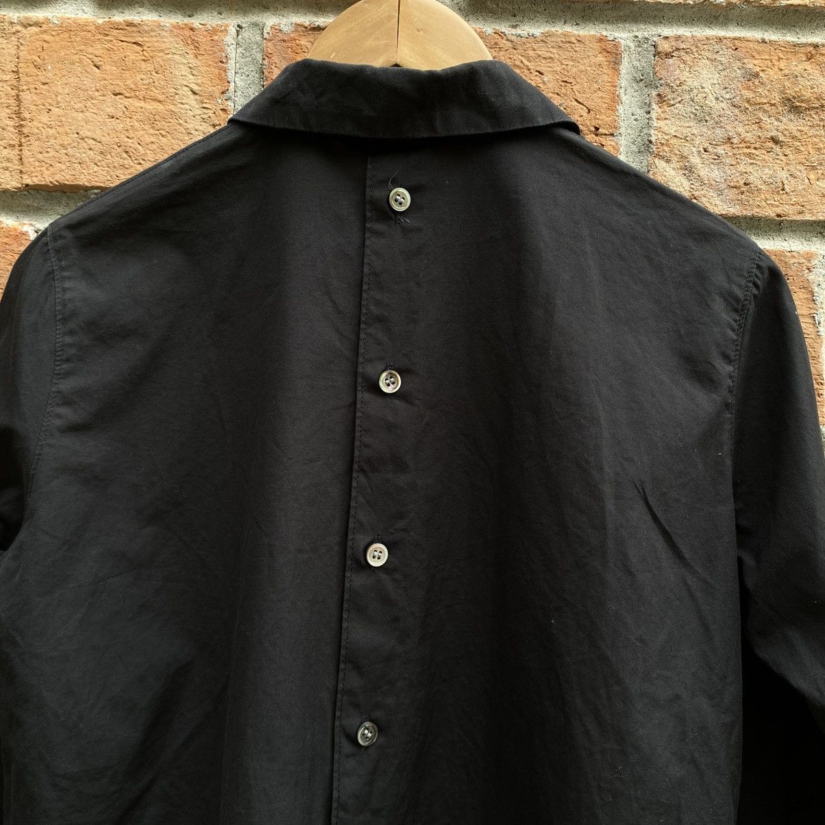 Japanese Brand A/T ATSURO TAYAMA Black Long Sleeve Shirt Size M / US 6-8 / IT 42-44 - 11 Thumbnail