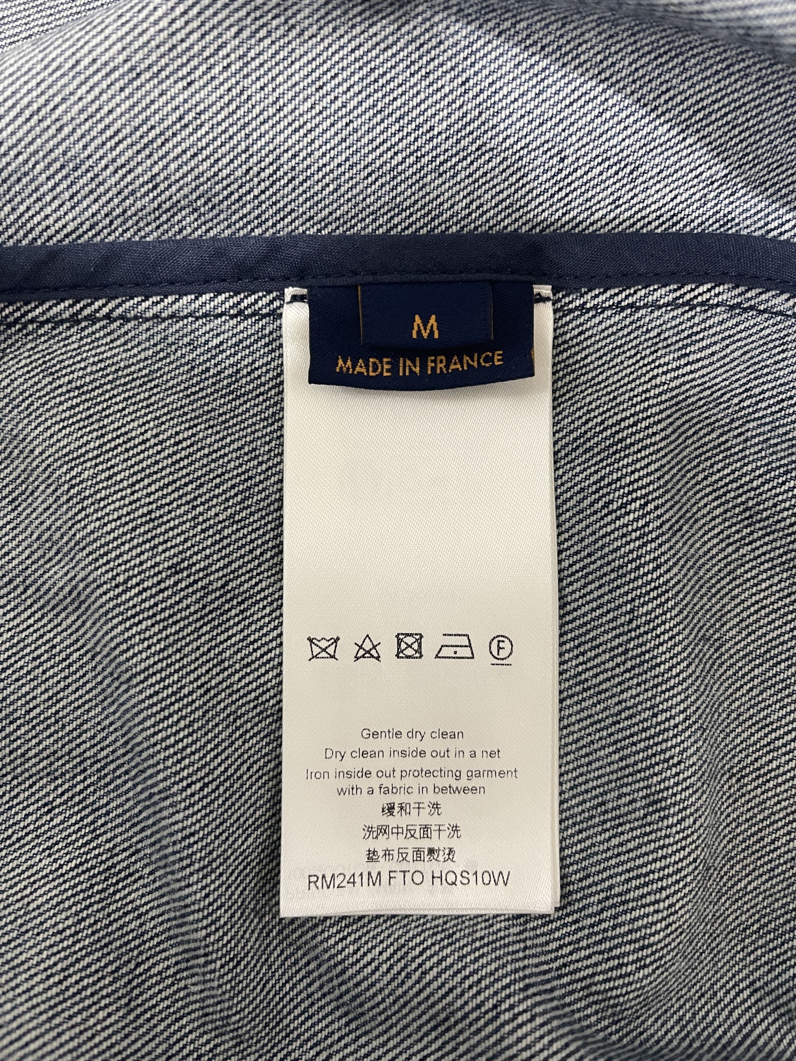 Louis Vuitton Louis Vuitton Gradient Monogram Denim Shirt Size US M / EU 48-50 / 2 - 6 Thumbnail