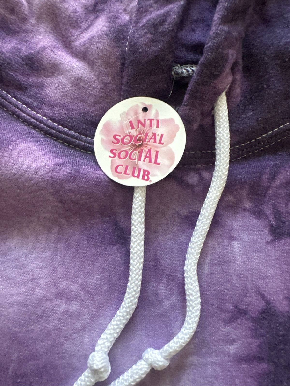 Anti Social Social Club Anti Social Social Club Dissociative Hoodie Purple Tie-Dye-M Size US M / EU 48-50 / 2 - 4 Thumbnail