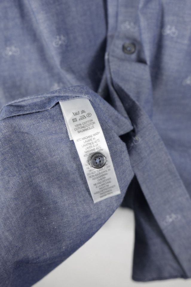 Paul Smith Paul Smith Soho Bicycles Emb Printed Shirt Size US L / EU 52-54 / 3 - 7 Thumbnail