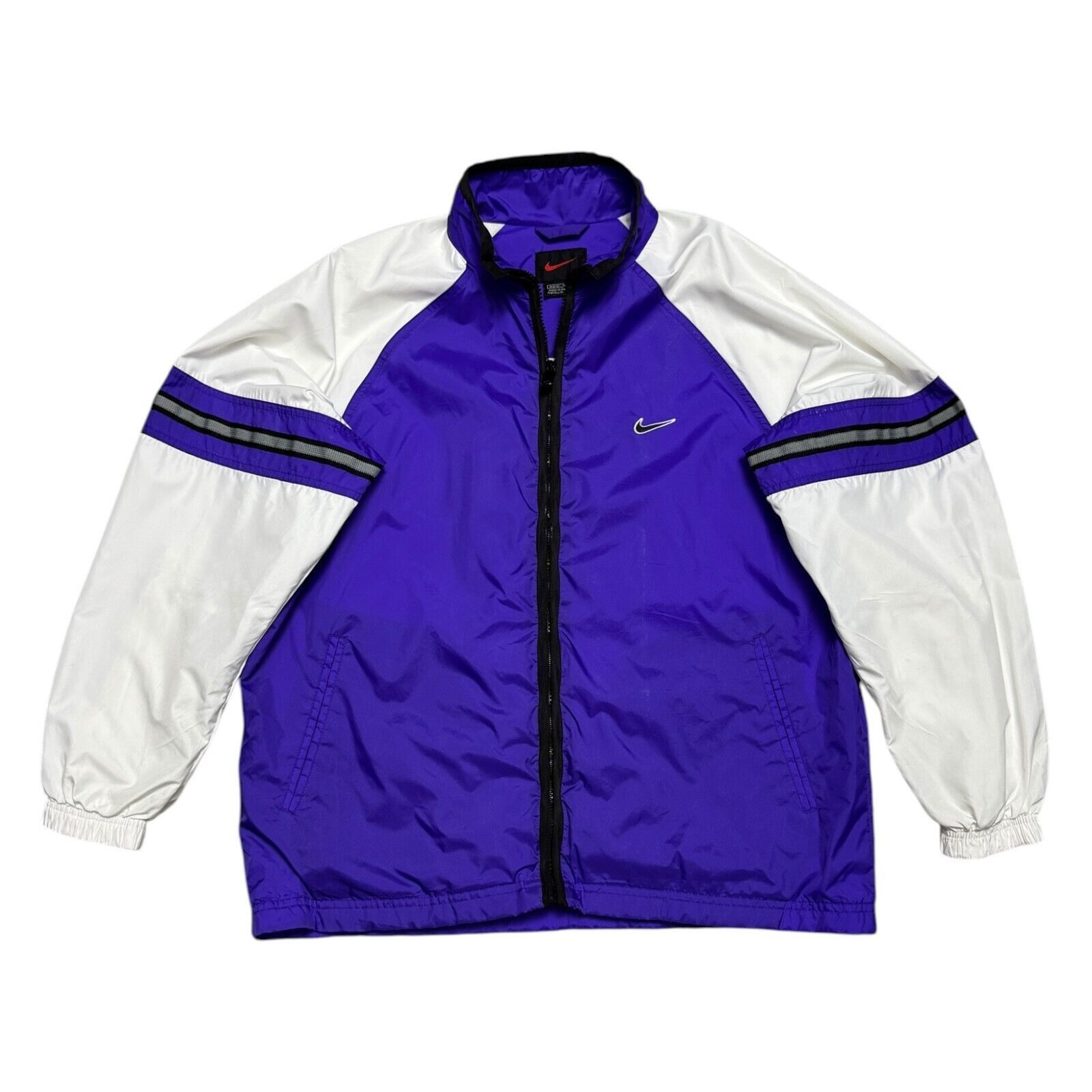Nike NIKE VINTAGE 90S Y2K Purple Light Retro Jacket Medium Size M / US 6-8 / IT 42-44 - 1 Thumbnail