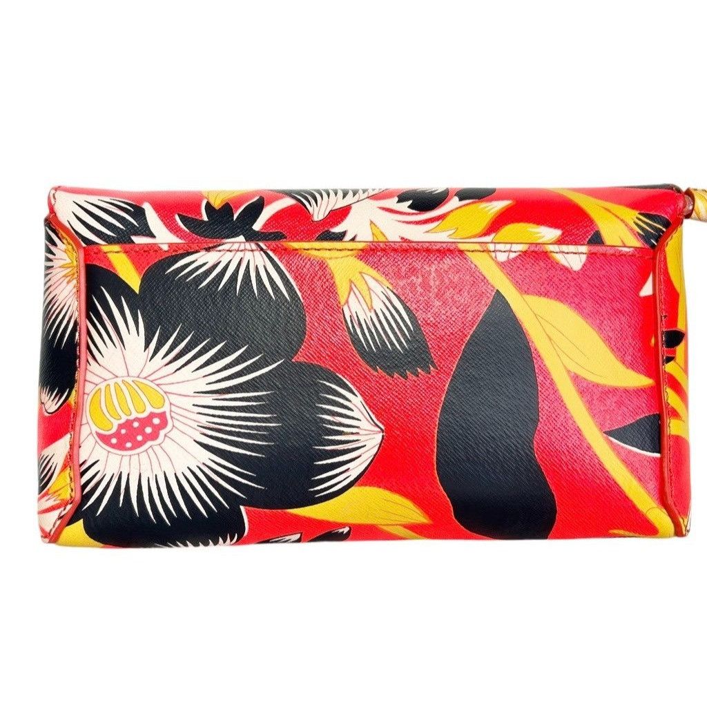J.Crew J.Crew Multicolor Hibiscus Print Crossbody Clutch Purse Bag Size ONE SIZE - 3 Thumbnail