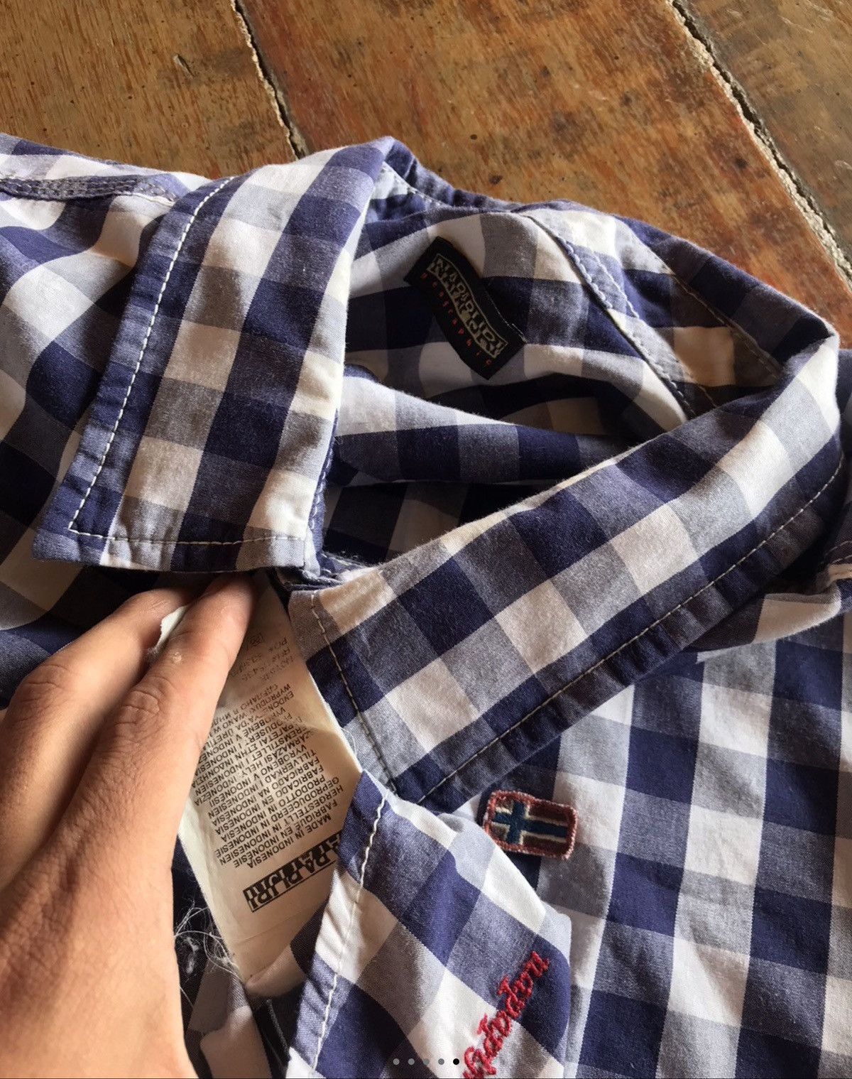 Napapijri 🔥Designers🔥Napapijri Shirt Button Vintage Napapijri Size US L / EU 52-54 / 3 - 3 Thumbnail