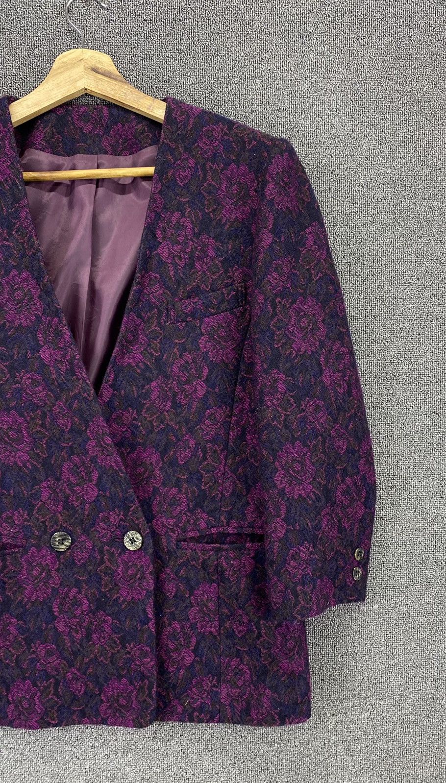 Japanese Brand Vintage Japanese Flowering Cardigan Coat Jacket Size M / US 6-8 / IT 42-44 - 4 Thumbnail