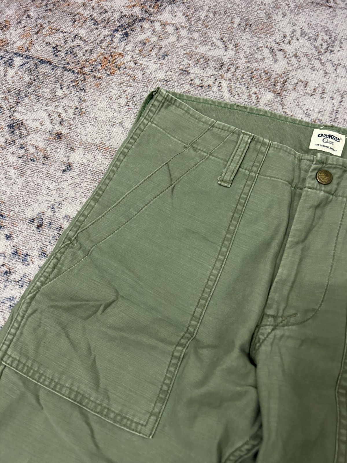 Oshkosh Oshkosh Japan Fatigue Army Pants Size US 28 / EU 44 - 6 Thumbnail