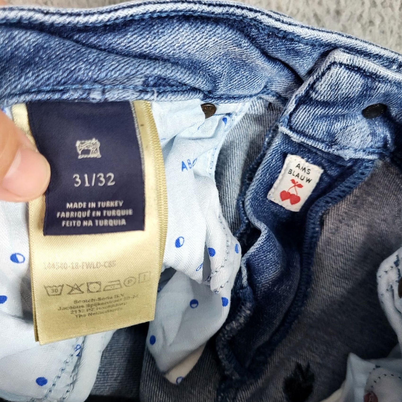 Scotch & Soda Scotch & Soda Skinny Womens 31 Blue Bohemienne Women Mid rise embroidered Jean Size 24" / US 00 / IT 34 - 5 Thumbnail