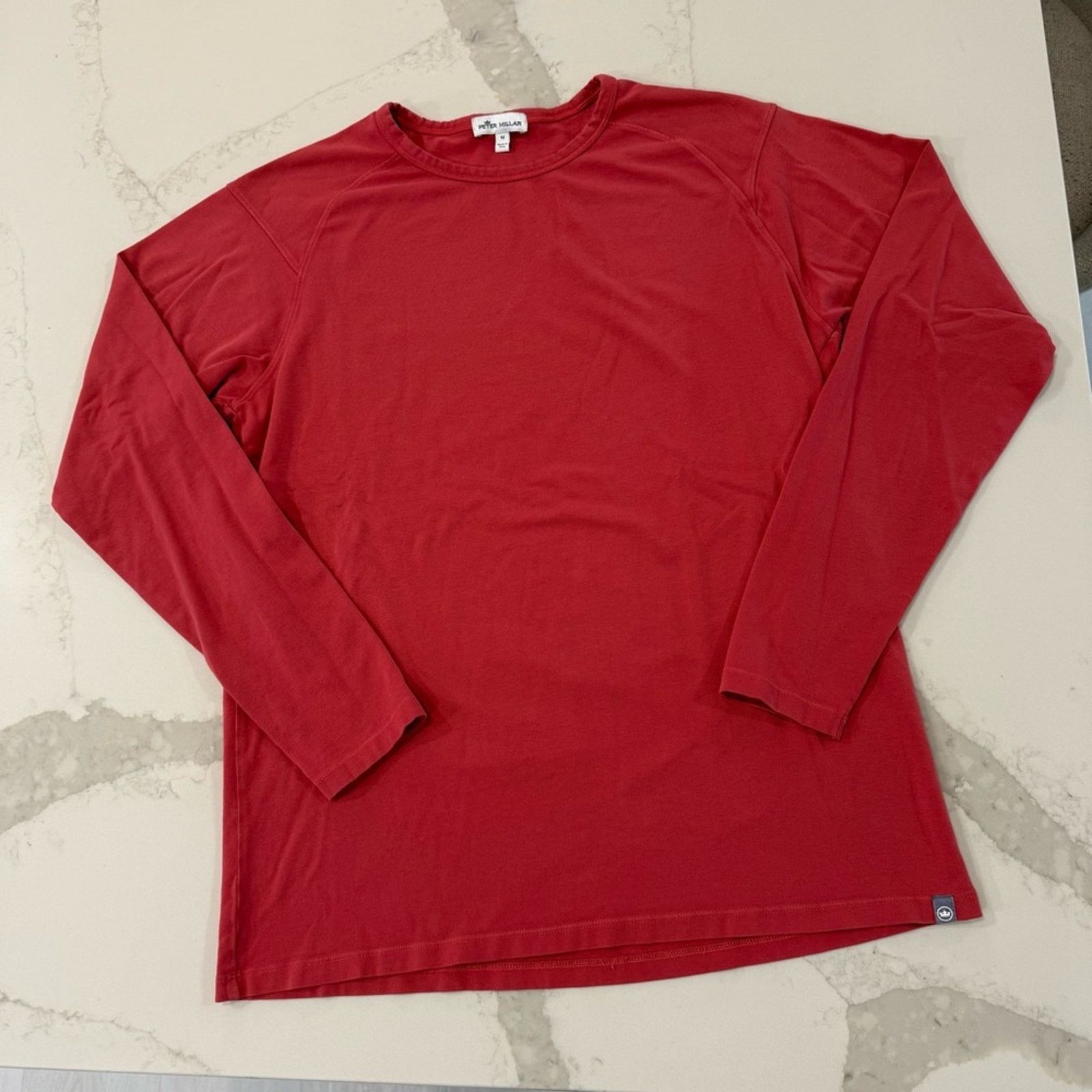 Peter Millar Peter Millar Crown Jersey Long Sleeve Crew Shirt Mens Medium Size US M / EU 48-50 / 2 - 5 Thumbnail