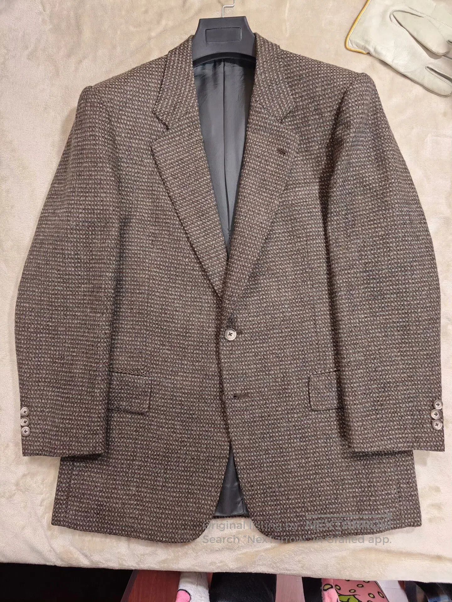 Japanese Brand Tailored Wool Blazer by Taylor Lodge. Size US M / EU 48-50 / 2 - 5 Thumbnail