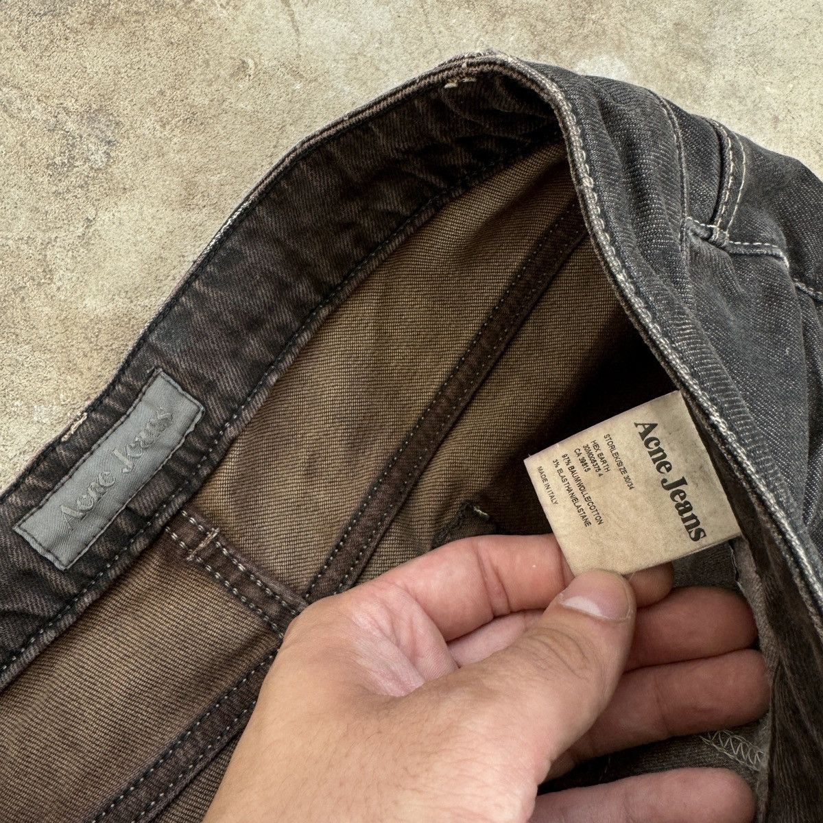 Acne Studios Acne Jeans Brown Hex Earth Denim Shorts Size 30" / US 8 / IT 44 - 5 Thumbnail