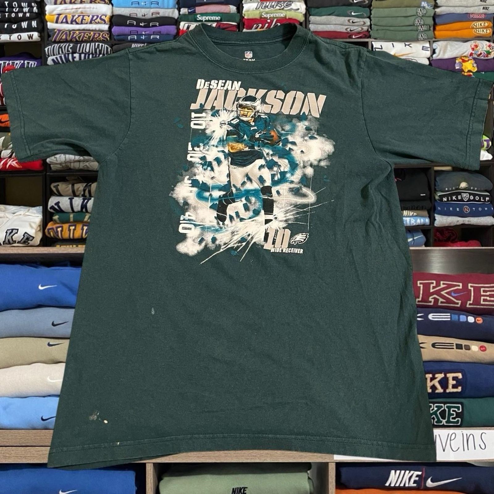 NFL y2k Philadelphia Eagles NFL Football Shirt Size US M / EU 48-50 / 2 - 1 Thumbnail