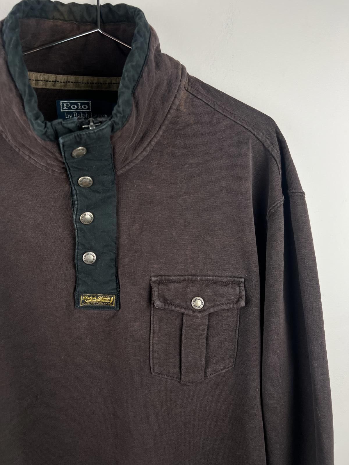 Polo Ralph Lauren Vintage 90s Polo Ralph Lauren Quarter Zip Sweatshirt XXL Size US XXL / EU 58 / 5 - 7 Thumbnail