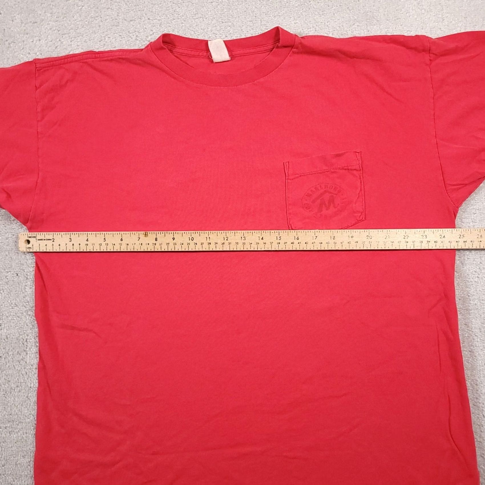 Marlboro VINTAGE Marlboro Country Store T-Shirt Gray 90s Mens OS XL USA Shirt Pocket Red Logo Grunge Mens Size US XL / EU 56 / 4 - 7 Thumbnail