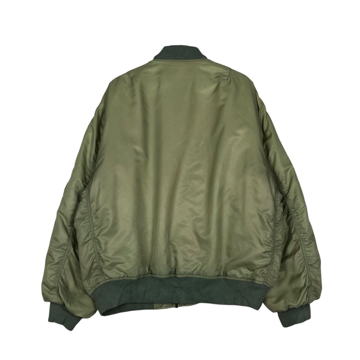 Japanese Brand 📌Vintage Fly Bomber Jacket Reliable Military Collection Size US M / EU 48-50 / 2 - 9 Thumbnail