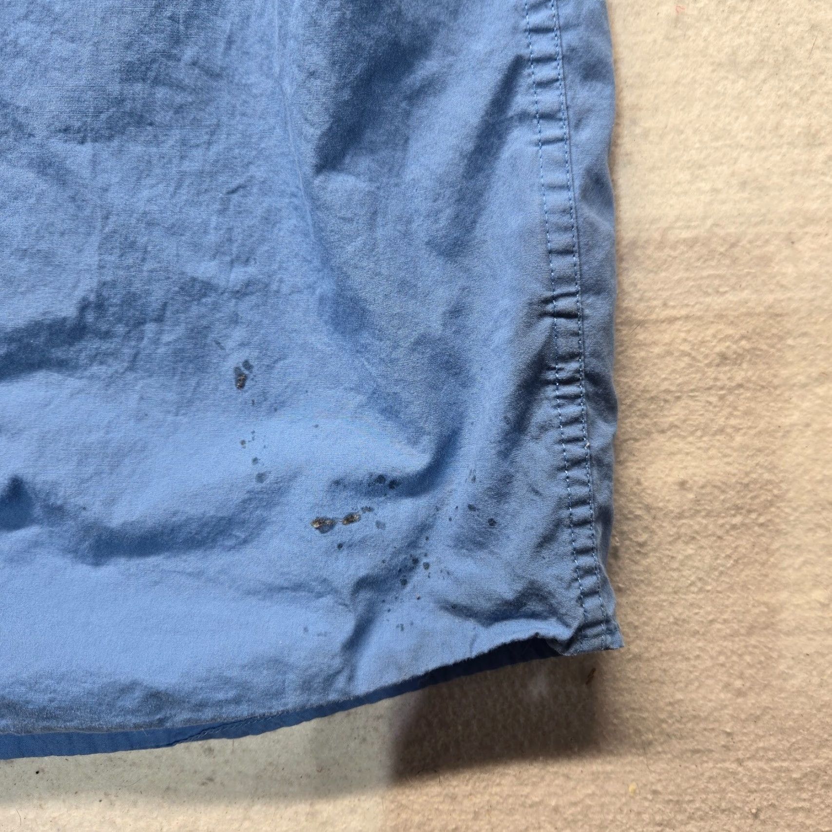 Royal Robbins Royal Robbins Solid Blue Long Sleeve Button Front Shirt XL Men’s Adult Colossal? Size US XL / EU 56 / 4 - 4 Thumbnail