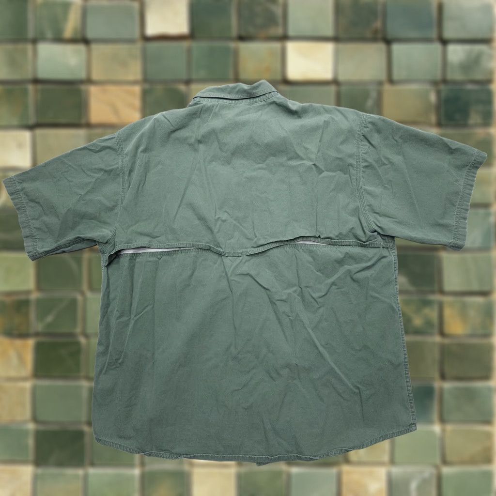 Vintage 5.11 Tactical Short Sleeve Shirt Mens XL Green Canvas Workwear Button-Up Size US XL / EU 56 / 4 - 1 Thumbnail
