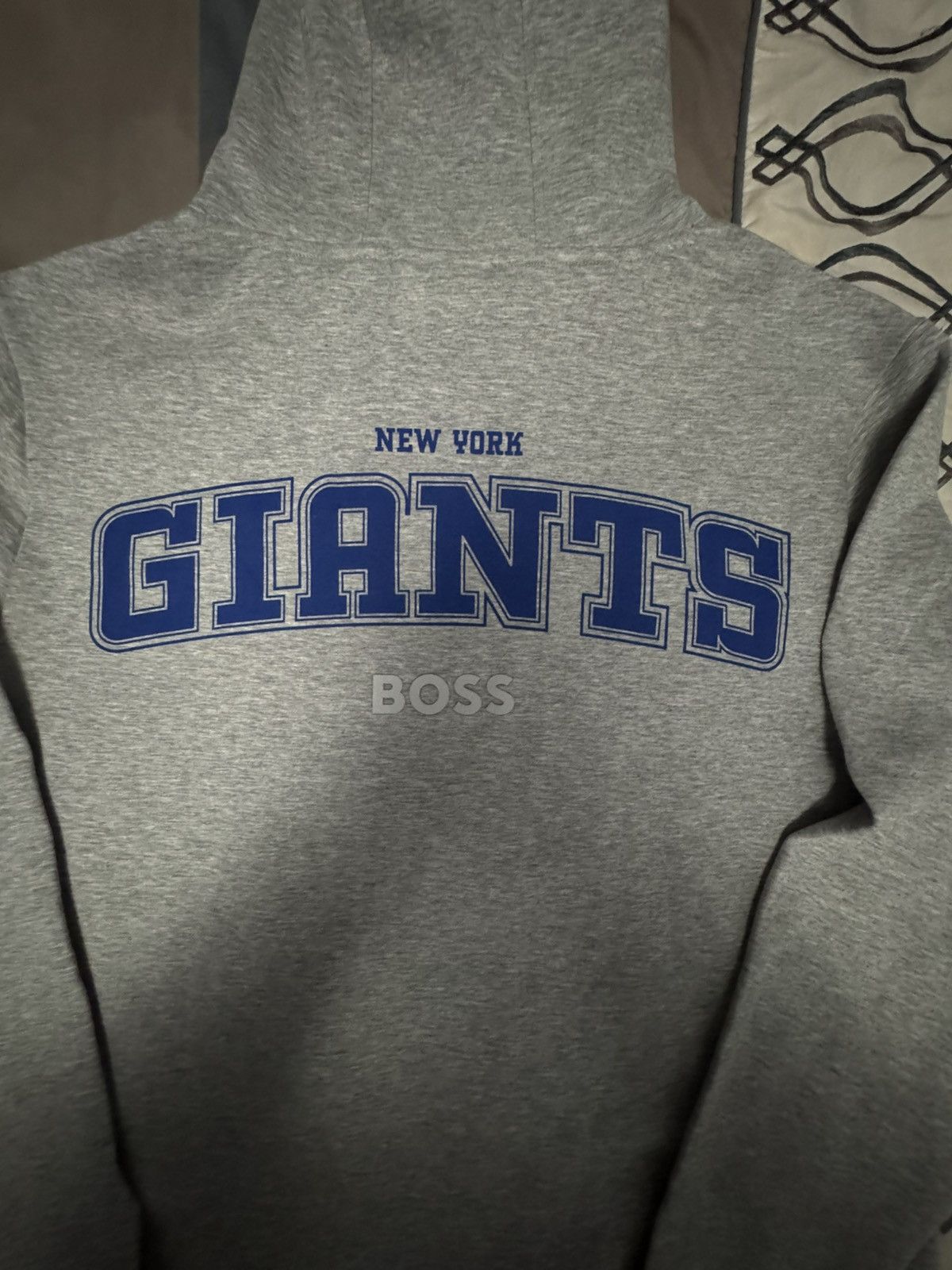 Hugo Boss Hugo Boss X NFL Giants Hoodie Mens 2XL Size US XXL / EU 58 / 5 - 3 Thumbnail