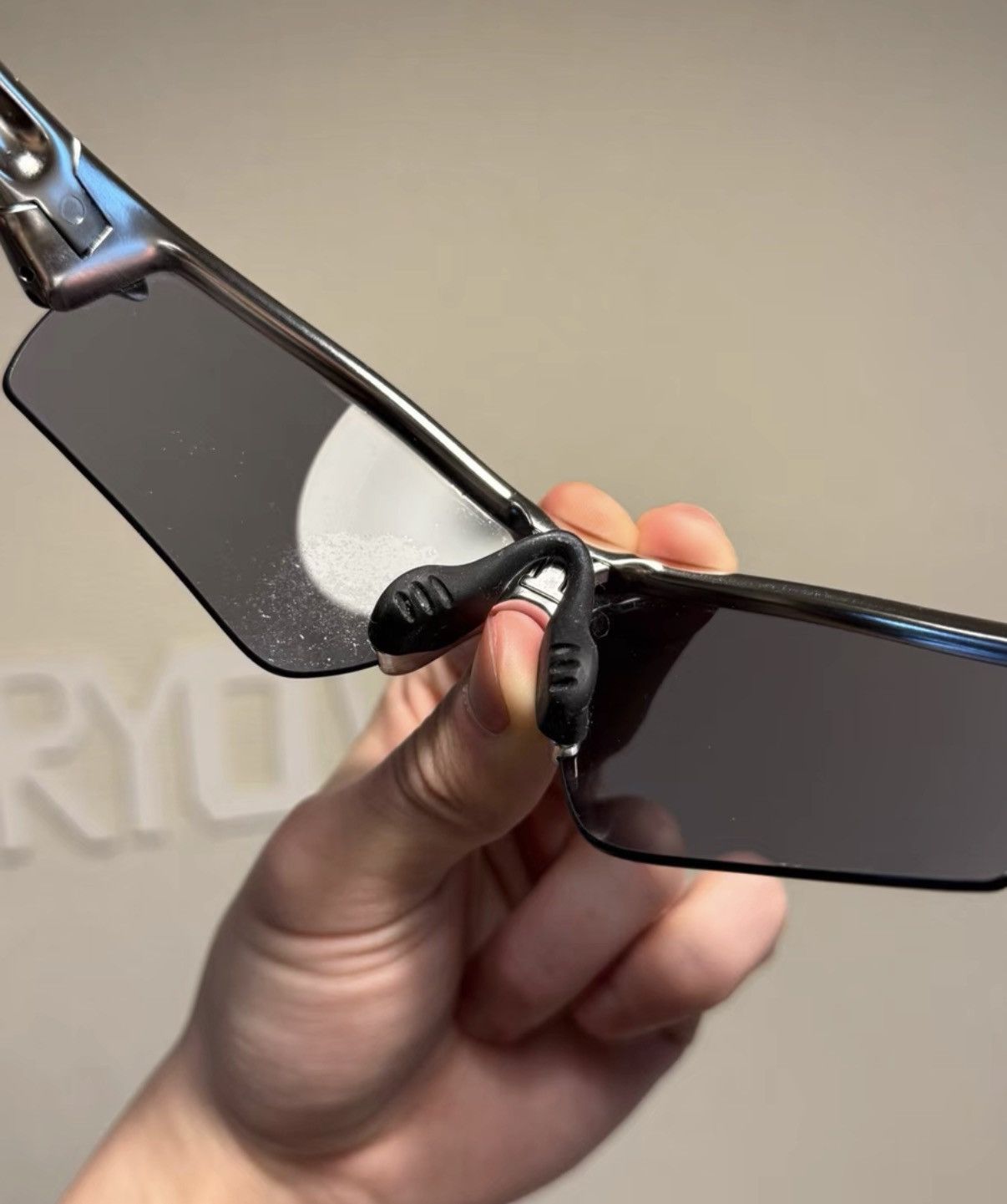 Oakley Oakley RADAR Polished Aluminum Sports Sunglasses K24 Size ONE SIZE - 4 Thumbnail