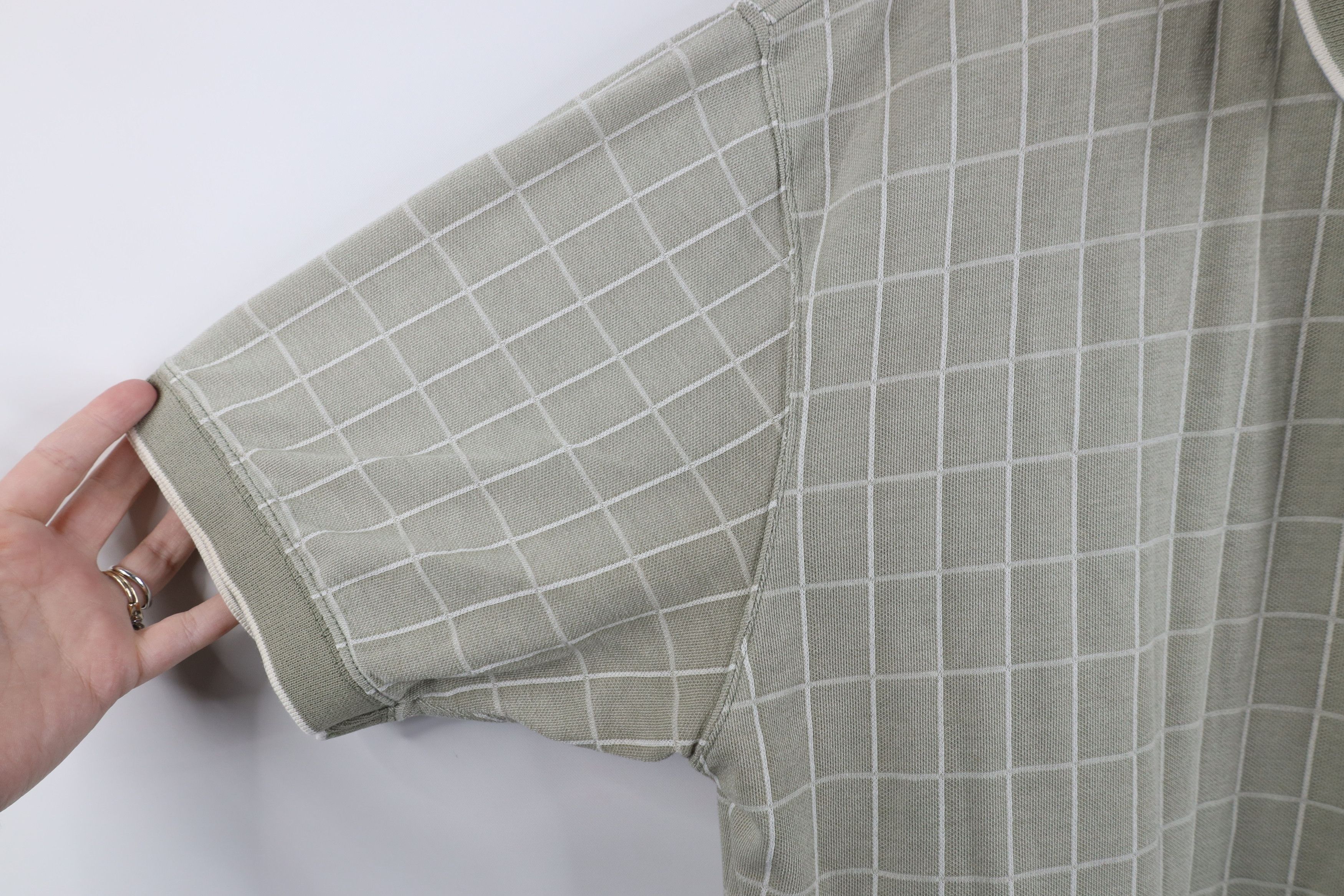 Vintage Vintage 90s Streetwear Checkered Collared Golf Polo Shirt Size US L / EU 52-54 / 3 - 4 Thumbnail
