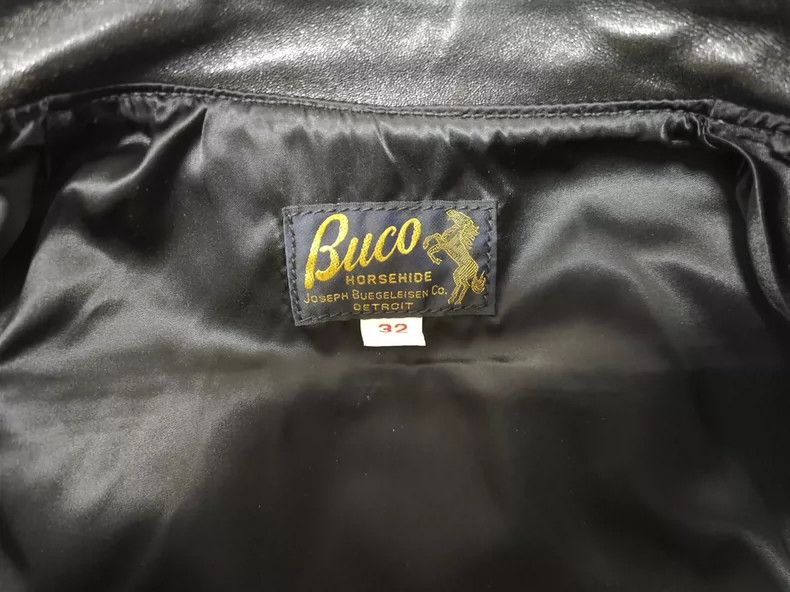 The Real McCoy's The Real McCoys Sise32 BUCO J57 Leather Jacket Size US M / EU 48-50 / 2 - 3 Thumbnail