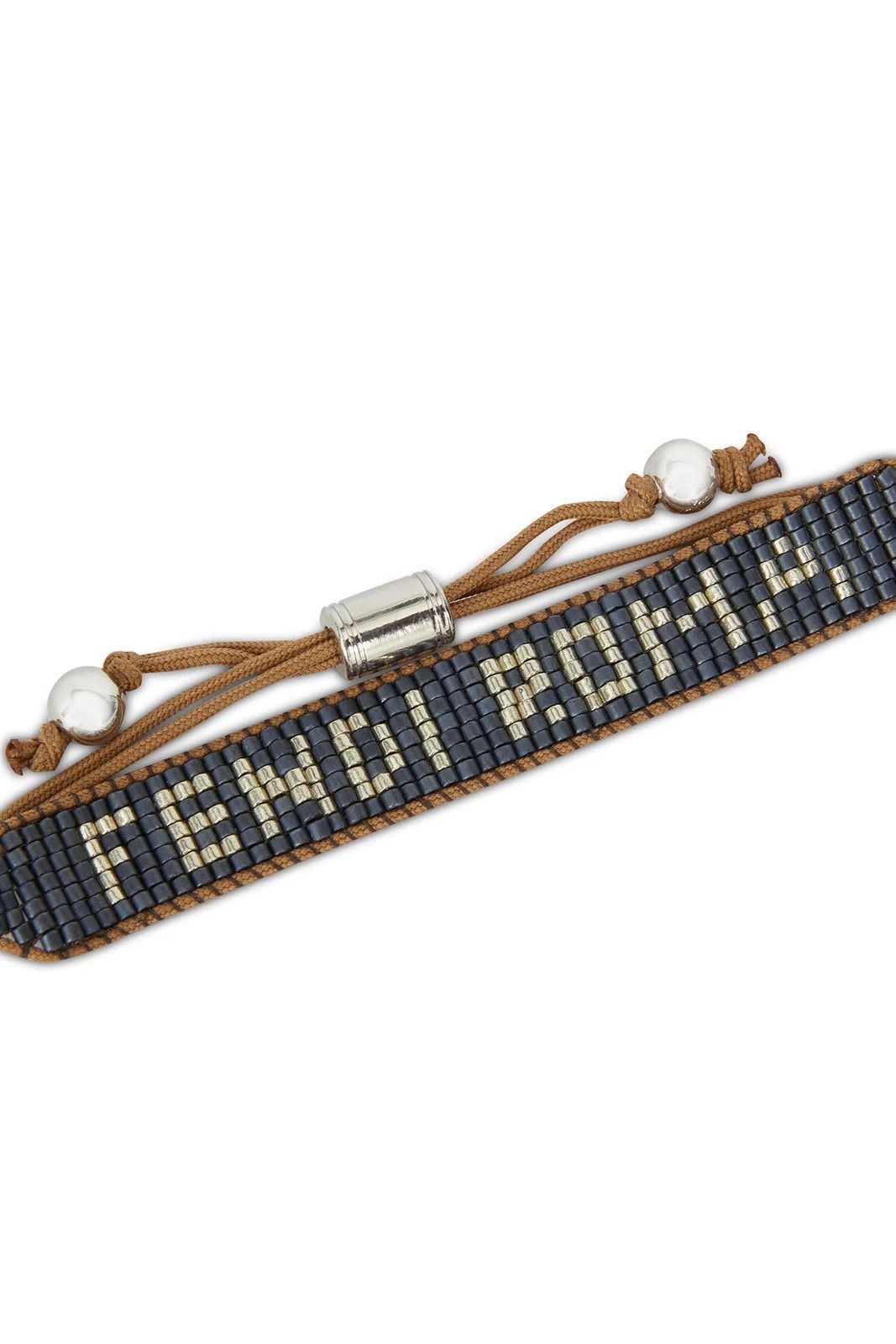 Fendi o1loc1c0824 Size: OS / Signature Bracelet in Blue Size ONE SIZE - 2 Thumbnail