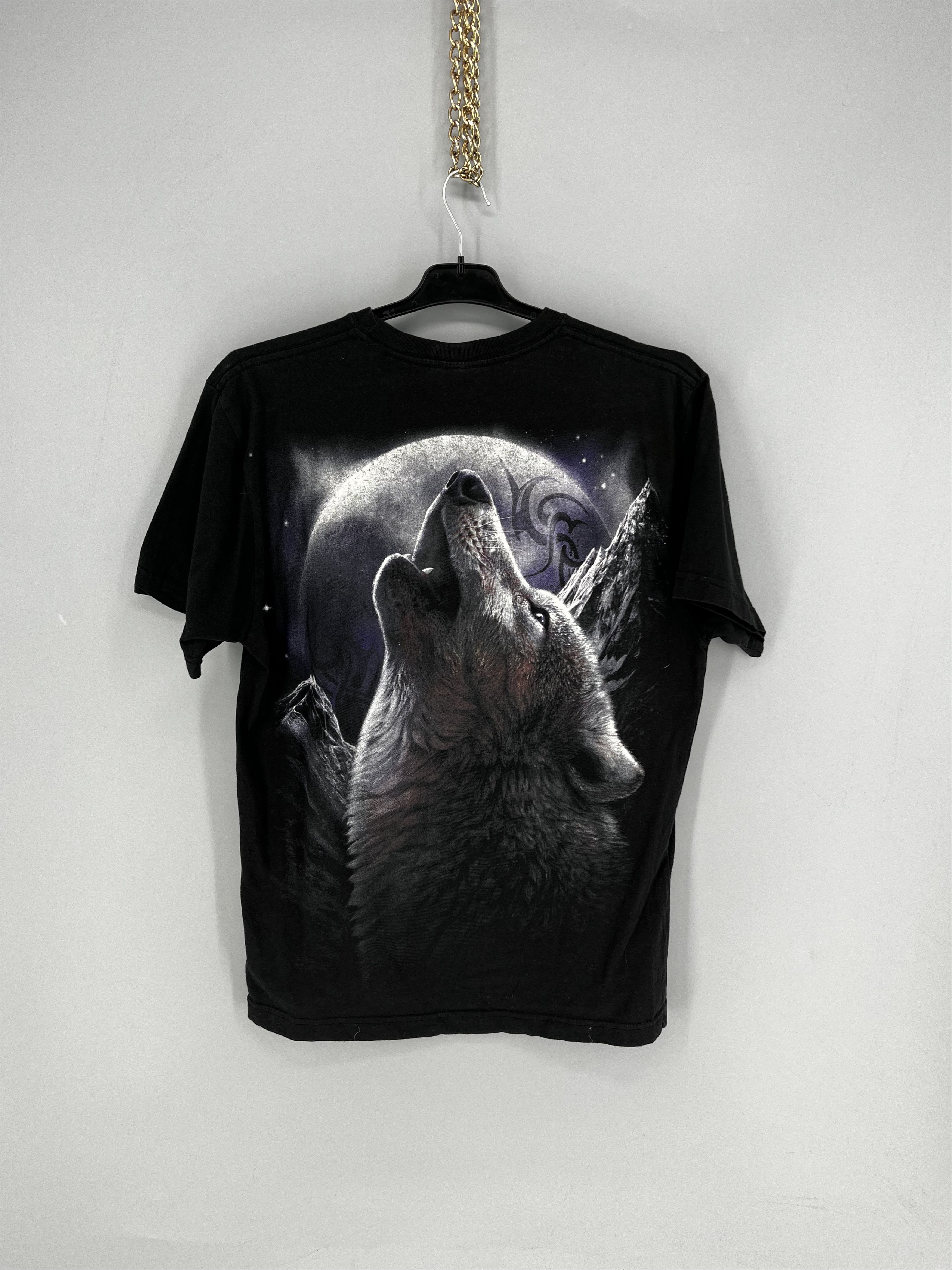 Other Vintage 90s Wolf Face Boxy Fit Tee Toys Rock Spiral Size M Size US M / EU 48-50 / 2 - 8 Thumbnail