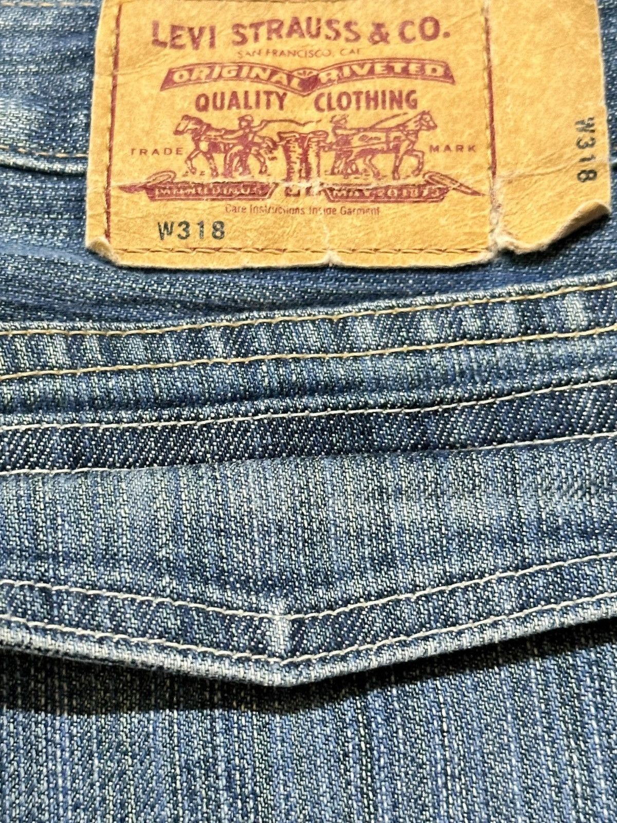 Levi's Vintage Clothing Vintage Levi’s W 318 Cargo Tatical Denim Size US 31 - 6 Thumbnail