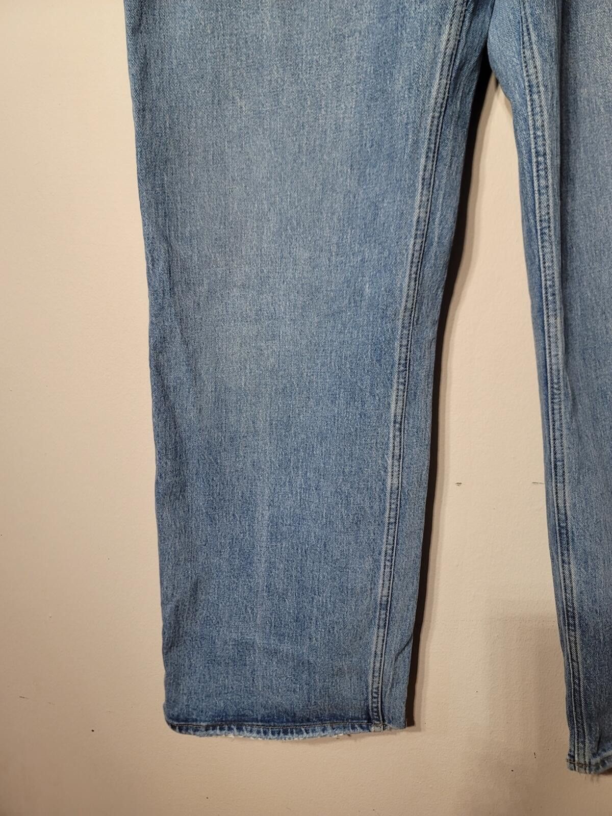 Abercrombie & Fitch Abercrombie & Fitch '90s Relaxed Jean Sz 18r Denim Mimimal Size 34" / US 12 / IT 48 - 5 Thumbnail