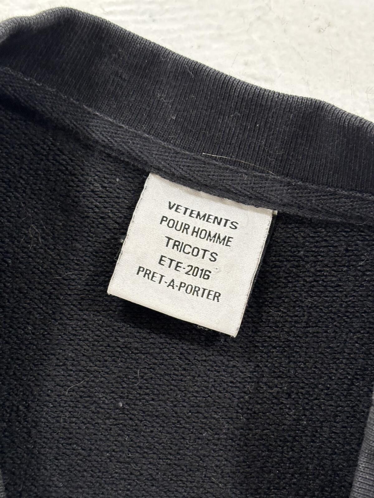 Vetements Vetements 2016 Champion Crewneck Size US M / EU 48-50 / 2 - 4 Thumbnail