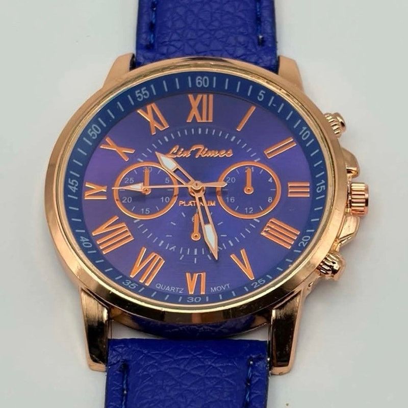 Other Gold & Blue Lid Times Men’s Watch Size ONE SIZE - 3 Thumbnail