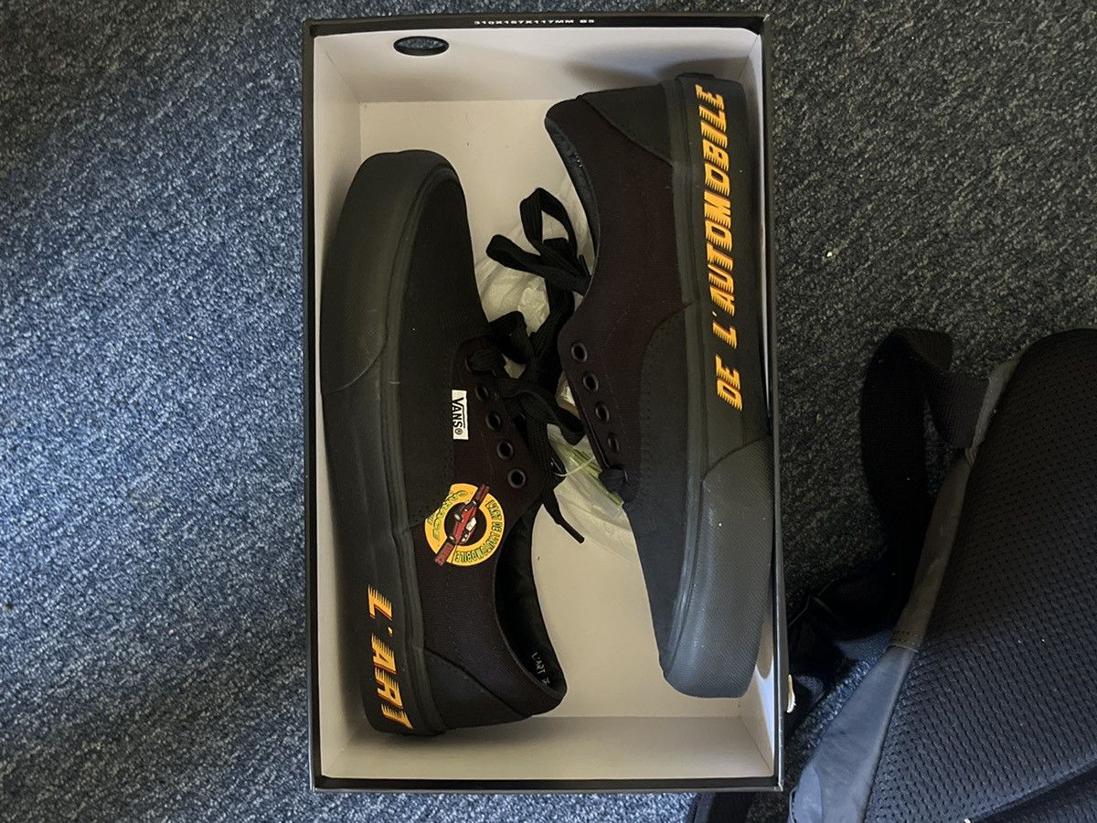 image of Kar x Vans Era Vlt L’Art De L’Automobile Shoes in Black, Men's (Size 7)