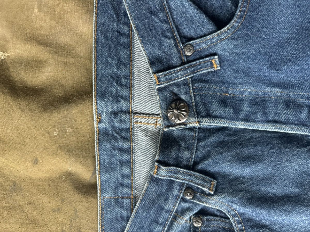 Chrome Hearts × Levi's Chrome Hearts Levi’s Cross Patch Denim Pants Size US 29 - 5 Thumbnail