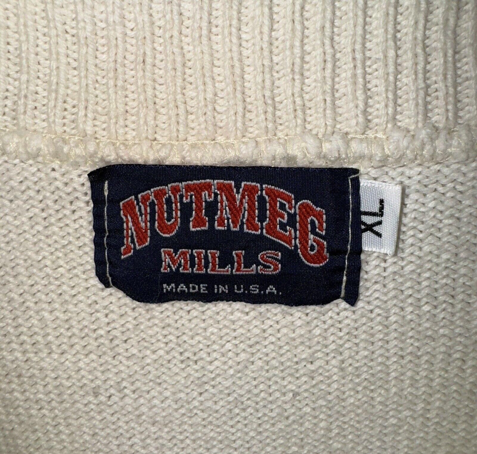 Nutmeg Vintage Nutmeg Mills Embroidered Golf Woven Knit Crewneck XL Size US XL / EU 56 / 4 - 7 Thumbnail