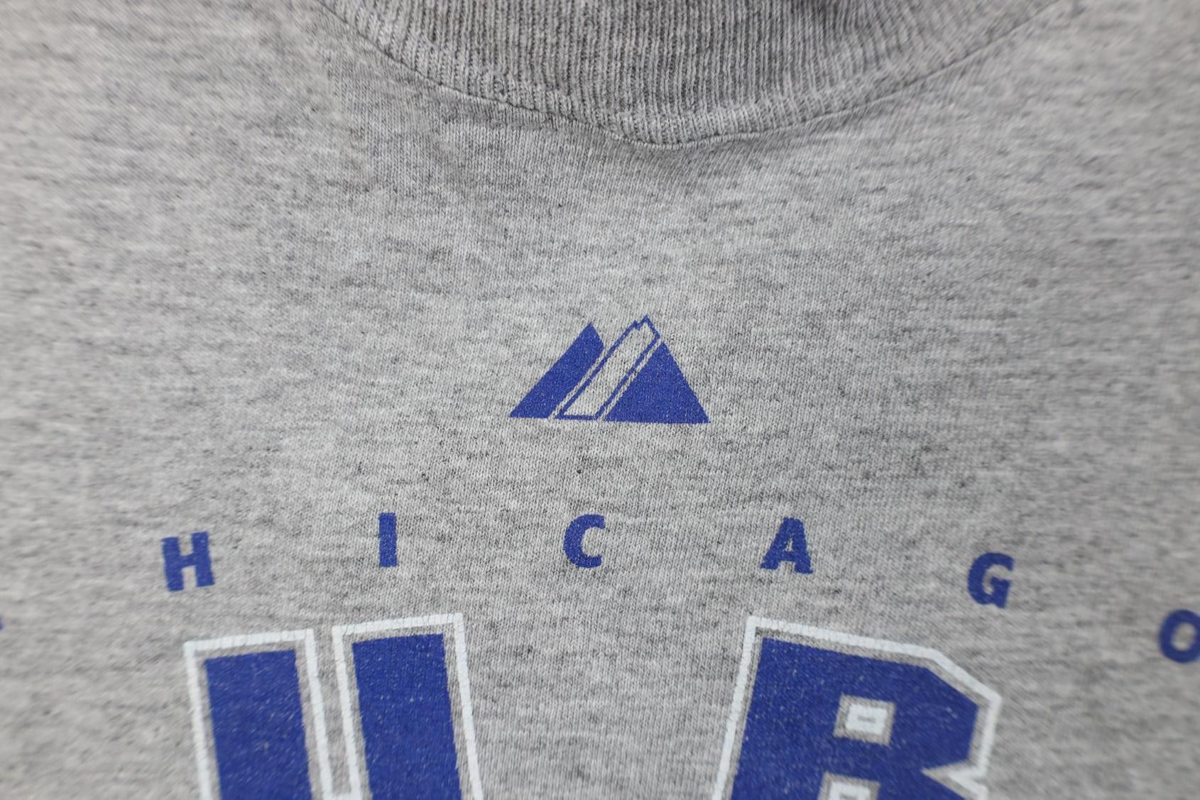 Majestic Vintage Majestic Chicago Cubs Baseball Long Sleeve T-Shirt Size US M / EU 48-50 / 2 - 5 Thumbnail