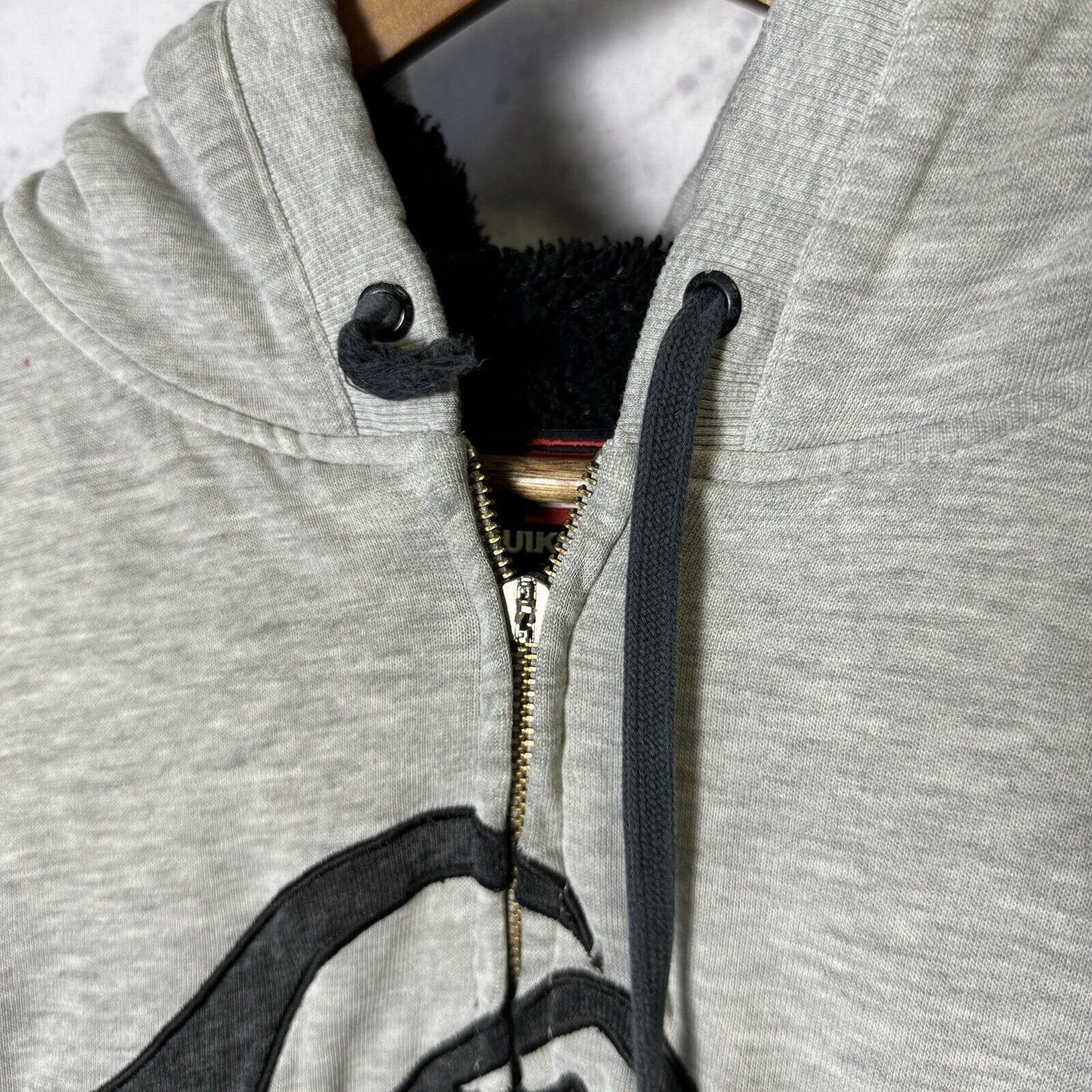 Quiksilver Quiksilver Hoodie Sweatshirt Mens Medium Gray Full Zip Size US M / EU 48-50 / 2 - 3 Thumbnail
