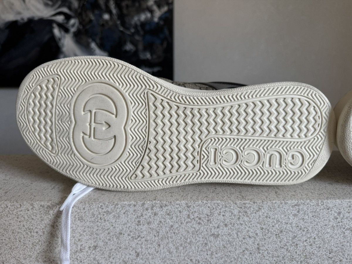 Gucci Gucci Monogram Street Style Logo Sneakers 'Beige Black' Size US 9 / EU 42 - 6 Thumbnail