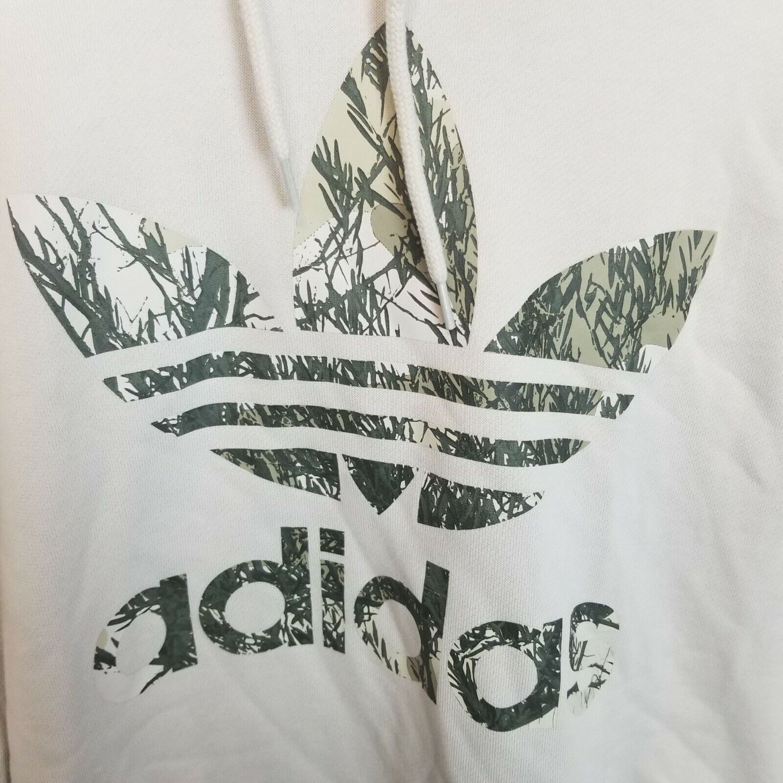 Adidas Adidas Mens Camo Block Hoodie Sweatshirt Size L Gray Active Size US L / EU 52-54 / 3 - 4 Thumbnail