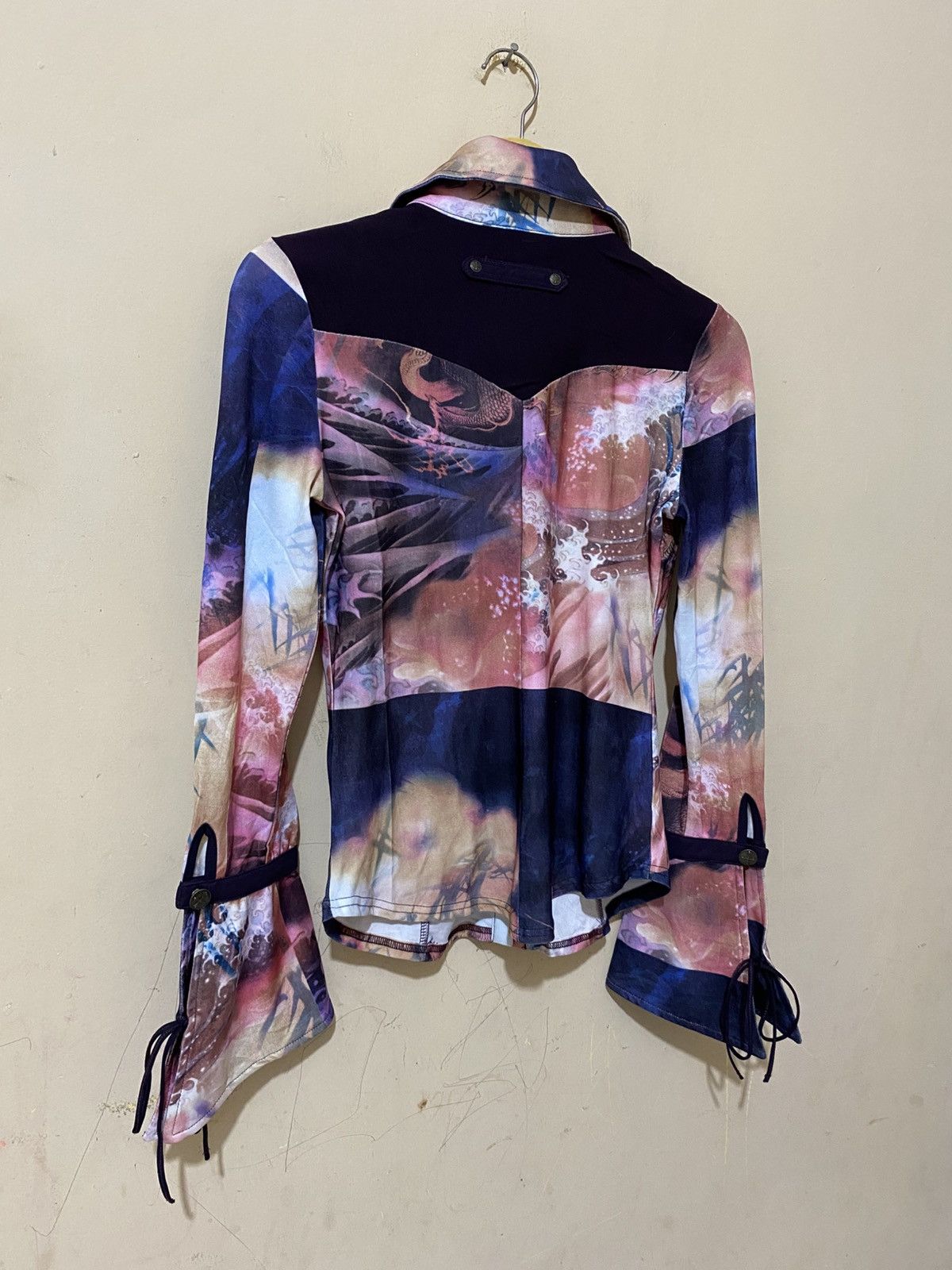 Beauty Beast Ozz On Hikzoh Vkei Japanese Gothic Over Print Shirt Size ONE SIZE - 12 Thumbnail