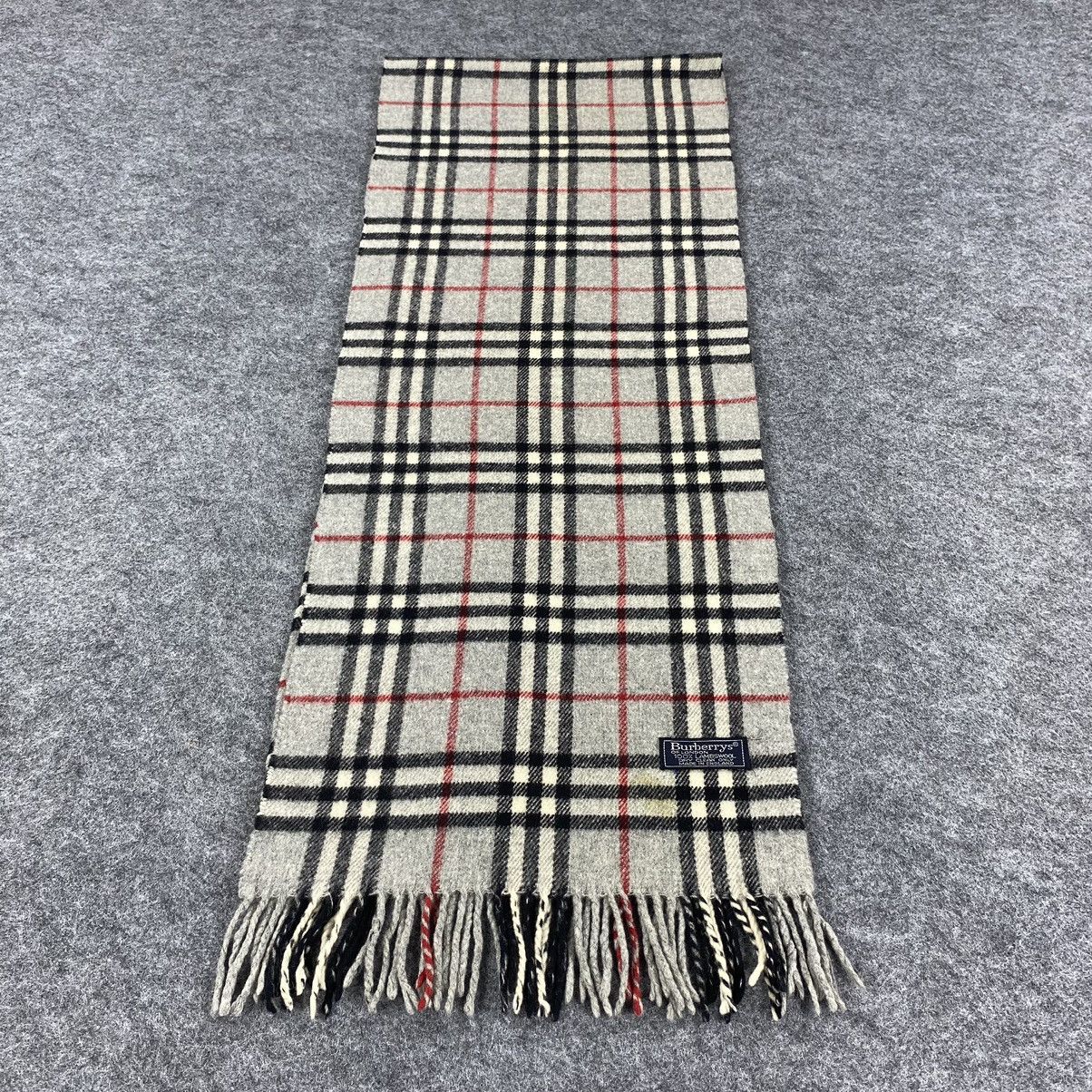 Burberry × Vintage Burberry Scarf # Muffler # Neckwear # D005 Size ONE SIZE - 3 Thumbnail