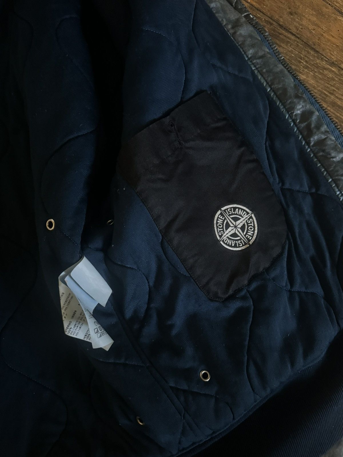 Stone Island Stone Island Coated Archive Cotton Raso Gommato Jacket Size US S / EU 44-46 / 1 - 7 Thumbnail