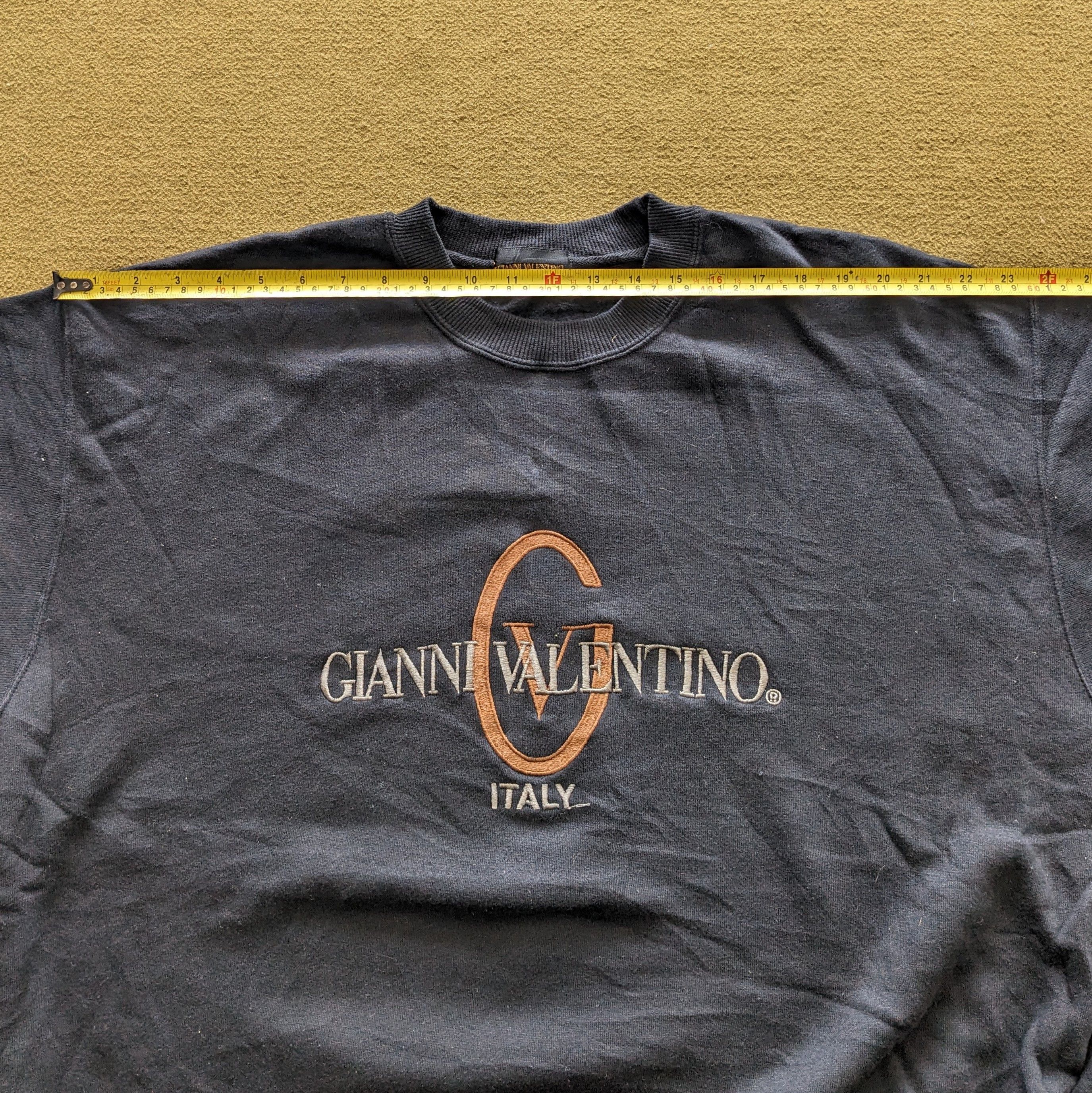 Gianni Valentino Vintage GIANNI VALENTINO Fashion Designer Sweatshirt Size US XL / EU 56 / 4 - 5 Thumbnail