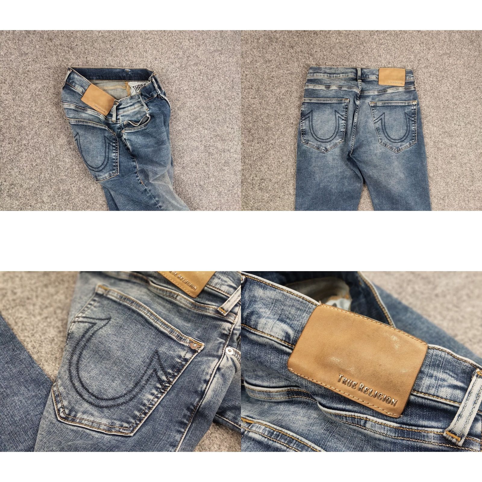 True Religion Vintage True Religion rocco jeans - Y2K Relaxed Straight Denim 5-Pocket Blue Mens Size 30 Size US 30 / EU 46 - 8 Thumbnail