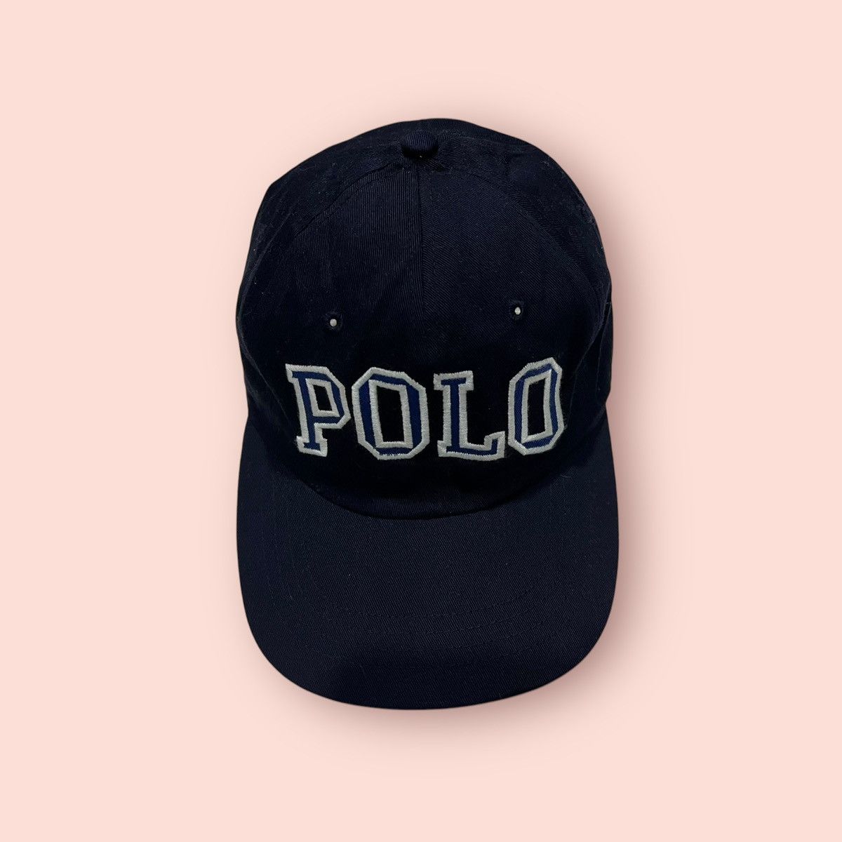 Polo Ralph Lauren VINTAGE POLO SPORT BIG SPELL OUT FITTED CAP Size ONE SIZE - 6 Thumbnail
