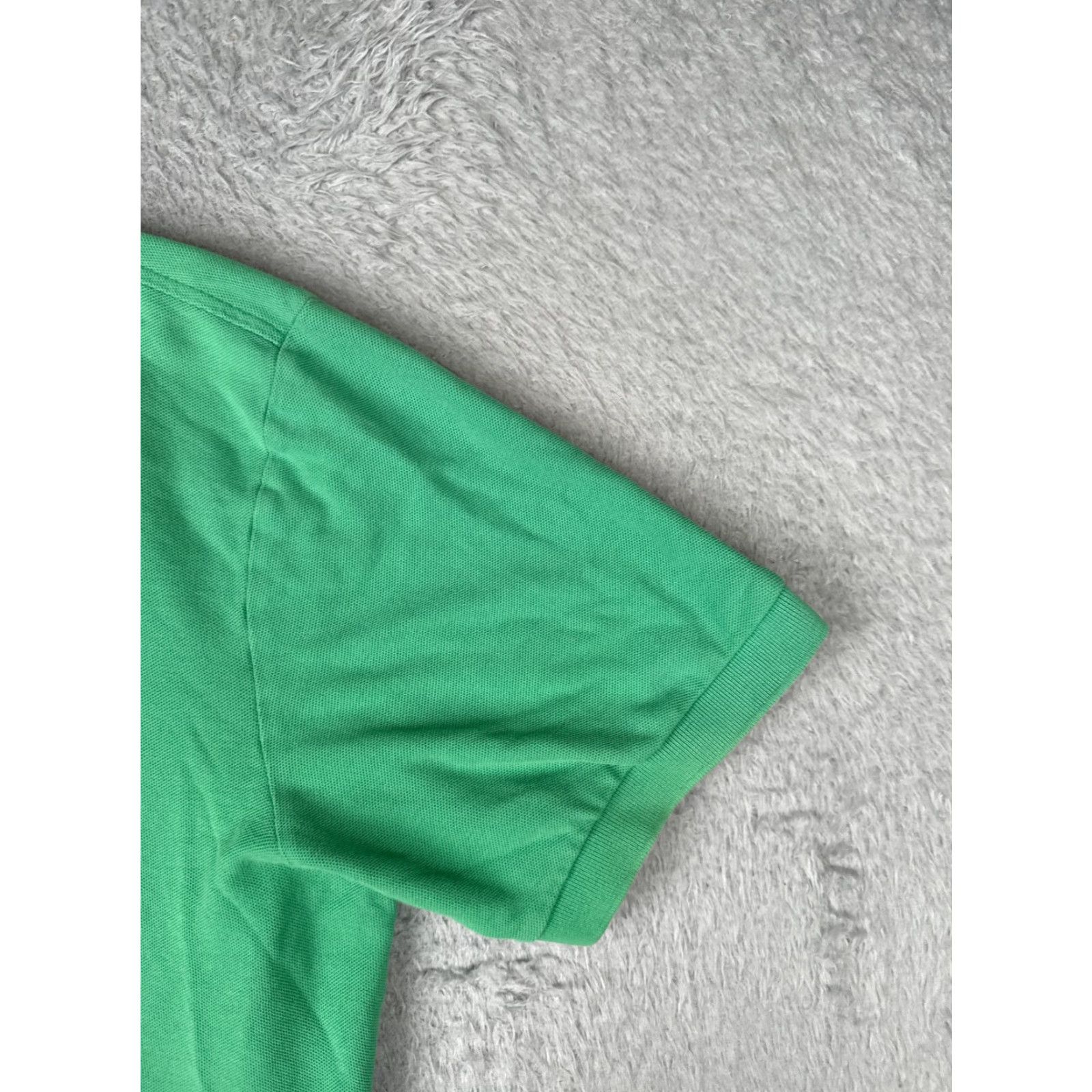Tommy Hilfiger Tommy Hilfiger Polo Shirt Men Extra Large Green 100% Cotton Short Sleeve Slim Fit XL Green Polo Shirt Mens (Tommy Hilfiger) Size US XL / EU 56 / 4 - 2 Thumbnail