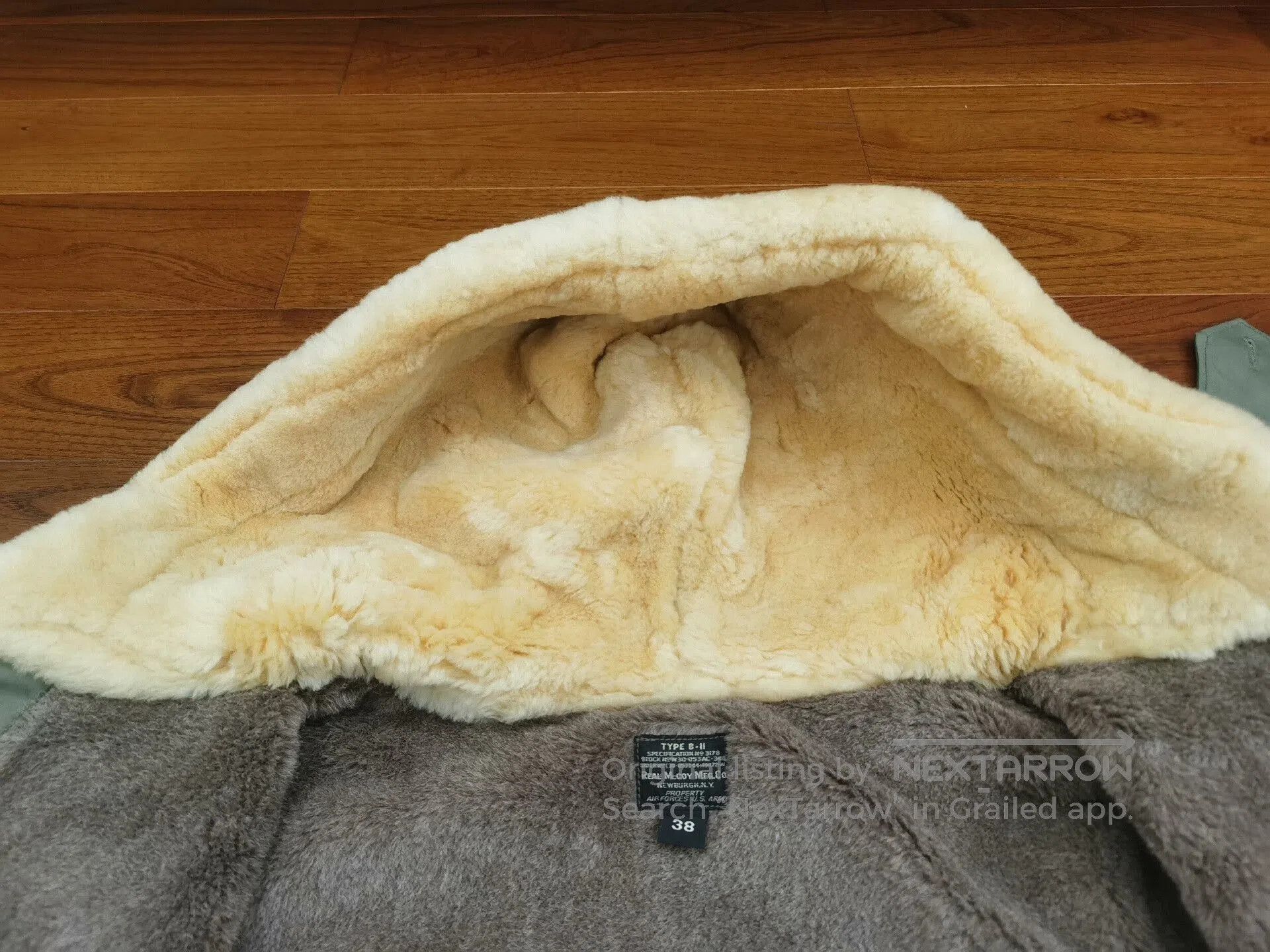 The Real McCoy's Real McCoy B11 Air Force Overcoat. Size US M / EU 48-50 / 2 - 3 Thumbnail