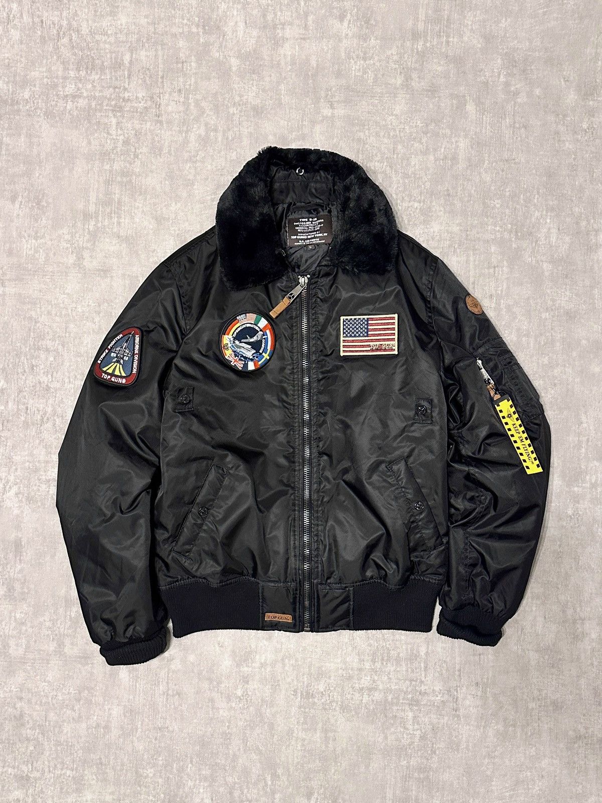 最終値下げ❗️AVIREX L-2A TOP GUN XL ブラック アビレックス(Avirex) アウター トップガン その他のメンズ