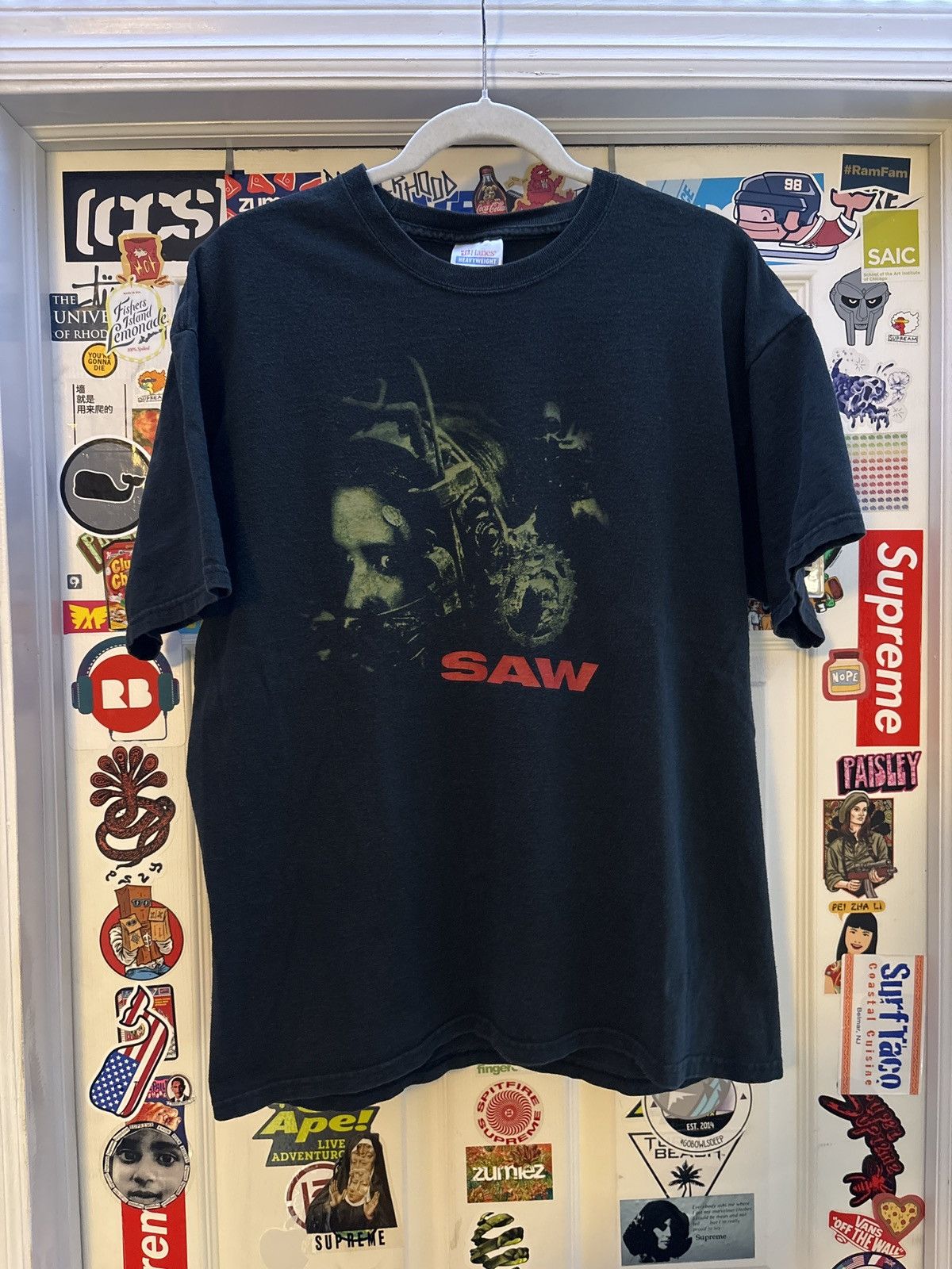 Vintage Vintage Saw 2004 Promo Tee Size US XL / EU 56 / 4 - 1 Thumbnail