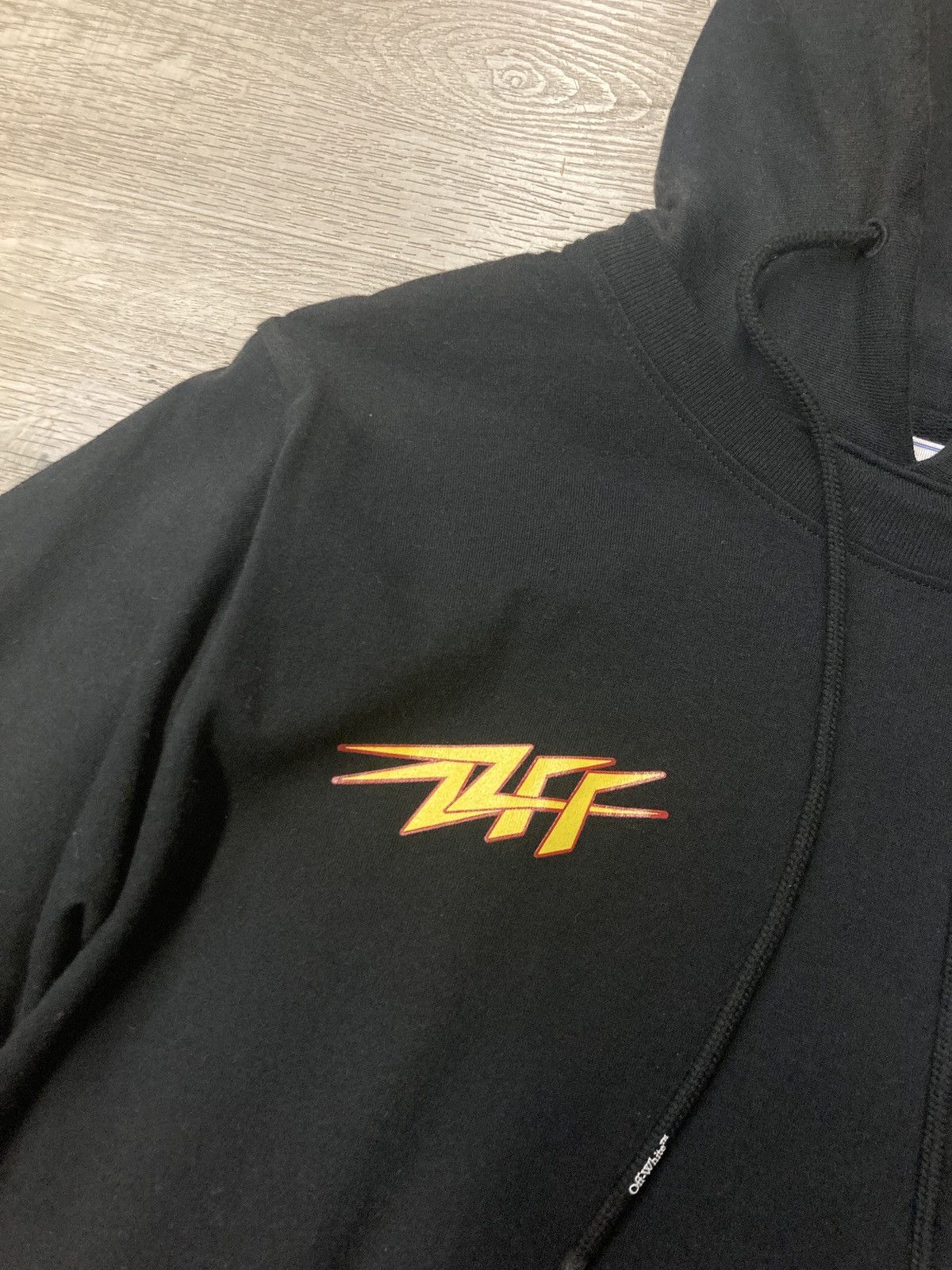 Off-White Off-White Thunder Hoodie/Shirt Size US XXS / EU 40 - 4 Thumbnail