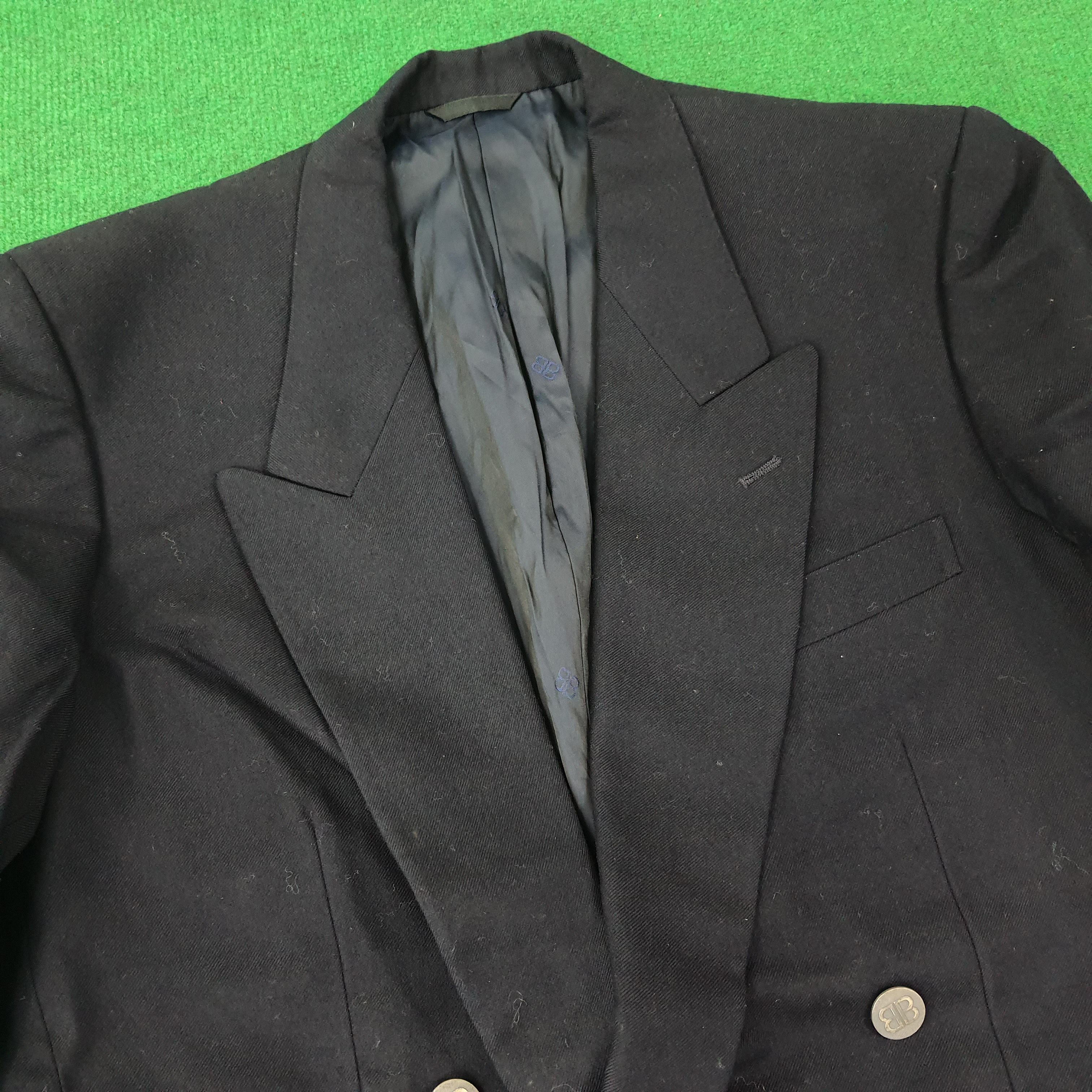 Vintage Vintage Balenciaga Paris Designer Blazer C233N15 Size US M / EU 48-50 / 2 - 2 Thumbnail